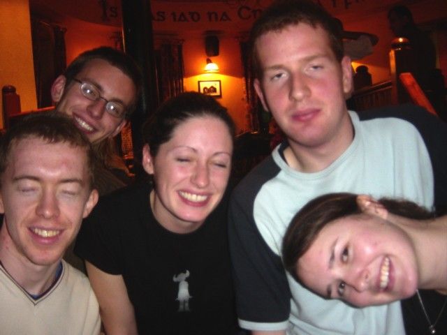 Caroline makes a joke about relocating to the y-axis